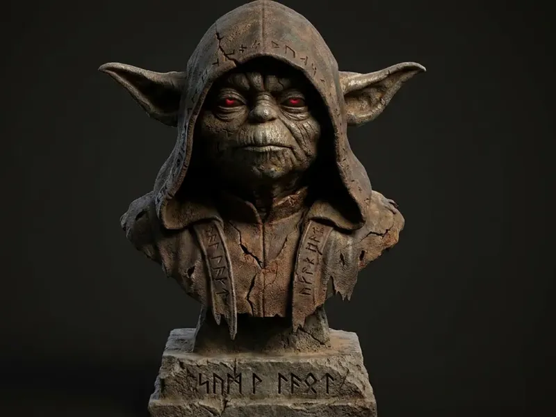 Darth Yodo the Short – Dark Side Relic Bust