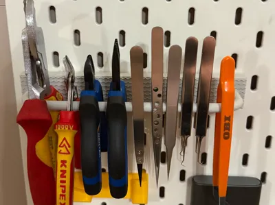 SKÅDIS Tool Rail–Pliers, Cutters & Tweezers Holder