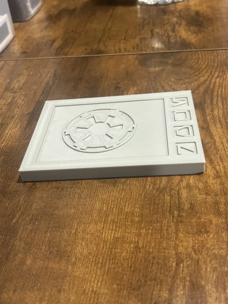 Imperial Credit - Free 3D Print Model - MakerWorld