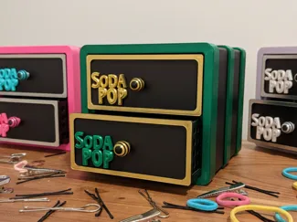 SODA POP - cabinet with drawers
