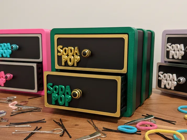 SODA POP - cabinet with drawers