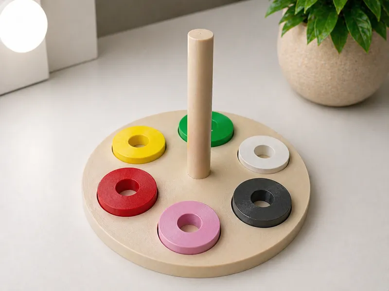 Montessori Color Ring Sorter