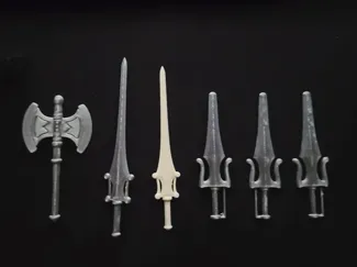 Power sword and other replica - 80 90 toys