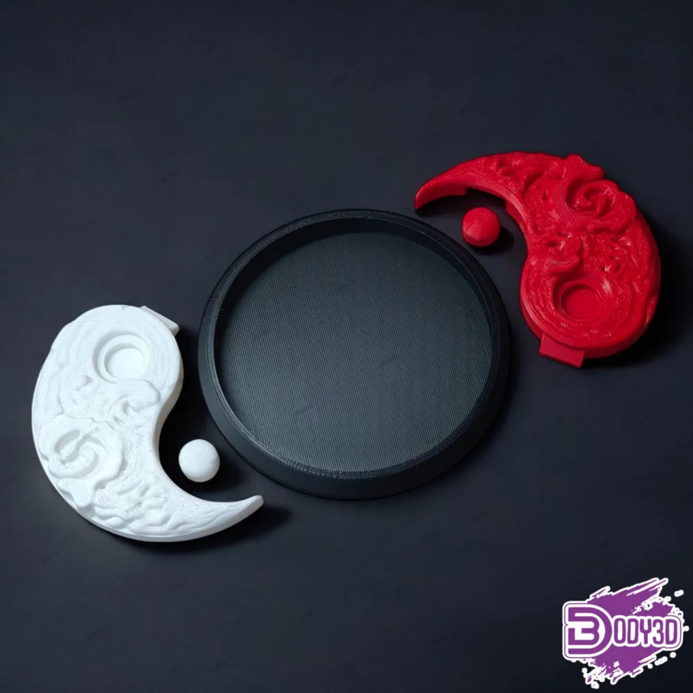 Yin & Yang - Free 3D Print Model - MakerWorld