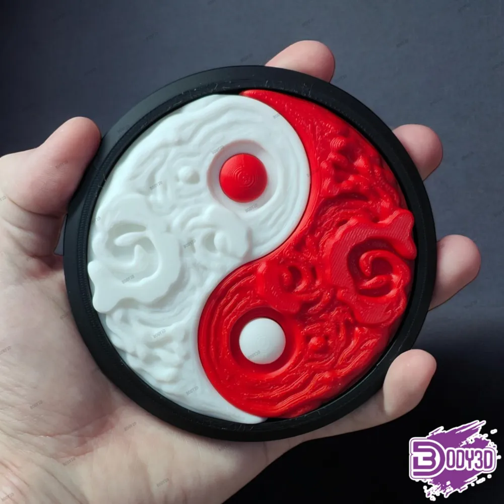 Yin & Yang - Free 3D Print Model - MakerWorld