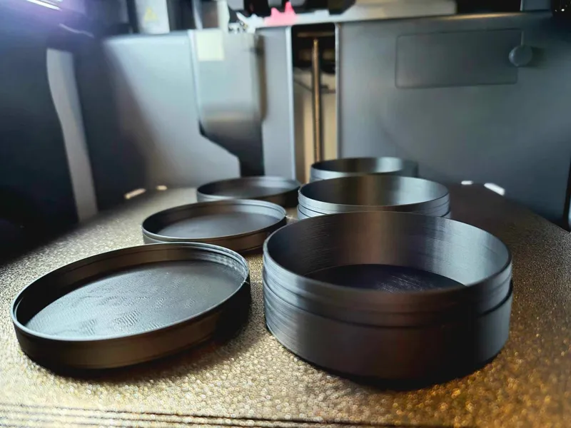 SNUS/ZYN Container with Plain & Custom Lid Designs