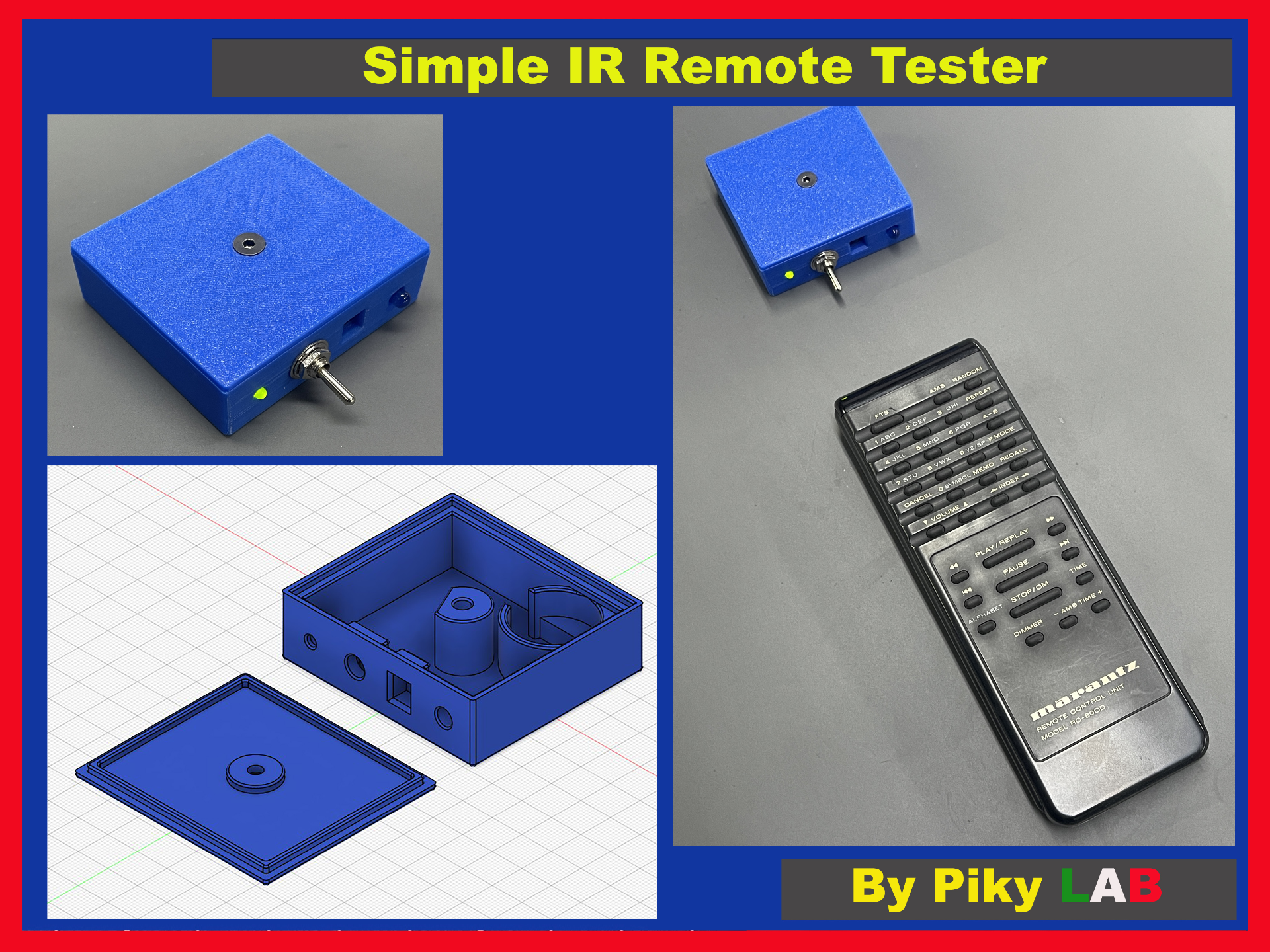 Simple IR Remote Tester