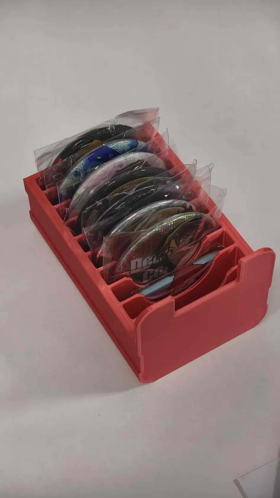 58mm Button Badge Storage Box - Free 3D Print Model - MakerWorld