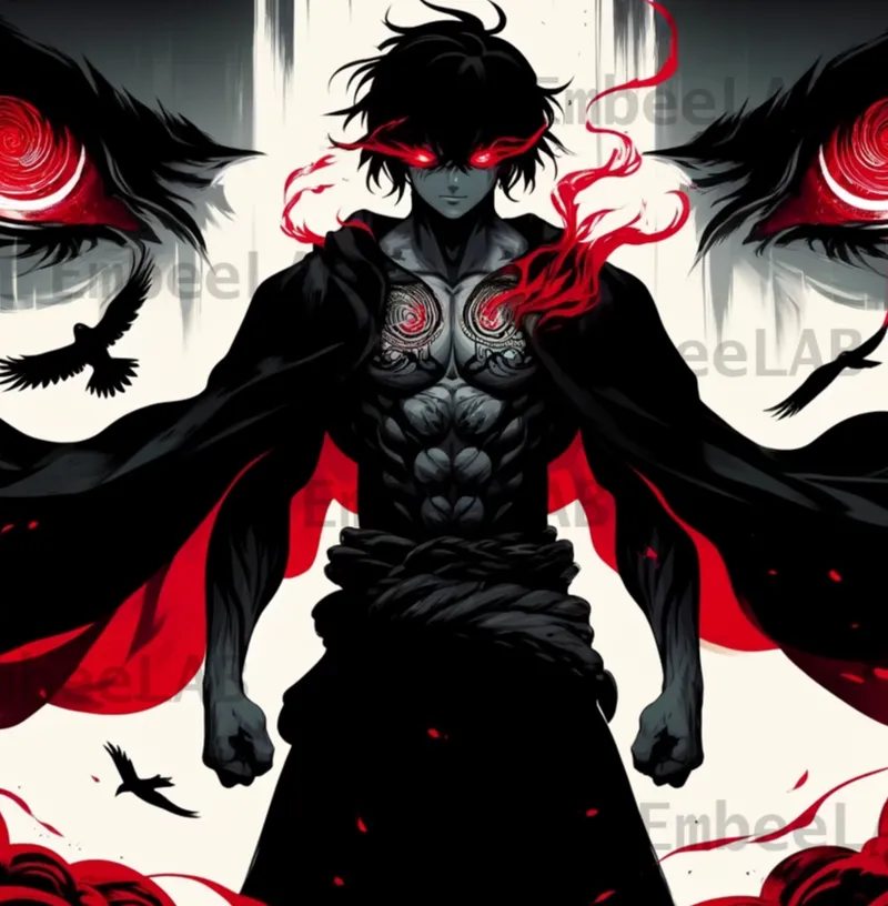 Hueforge - Naruto - Itachi Uchiha Fanart