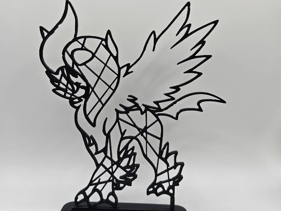 Mega Absol Geometrico