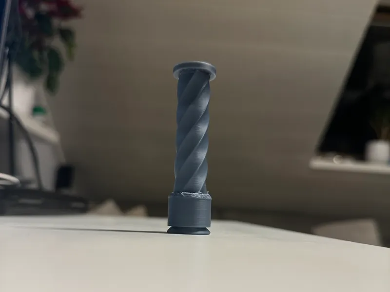 Spiral Fidget Toy; Print in Place