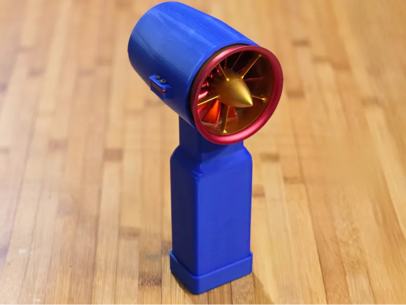 CustomDIY Handheld Jetfan Blower Insane Wind Power