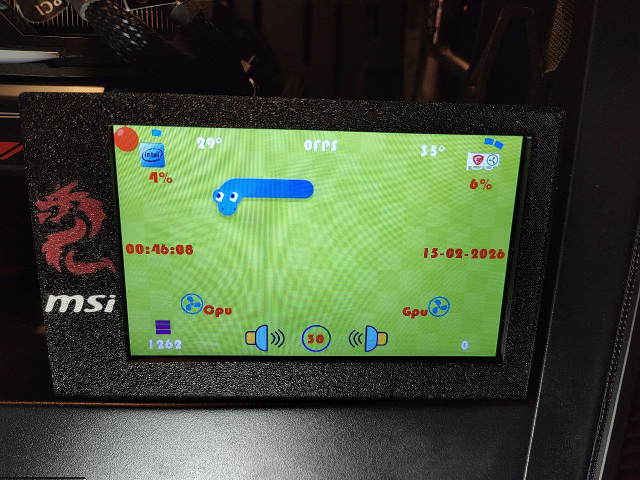 TURZX 5" Display Frame with Logo and L-Hook