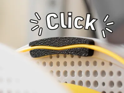 Click filament clip for Bambu Lab spools