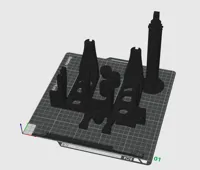 15 cm width with attachments for a steel roller