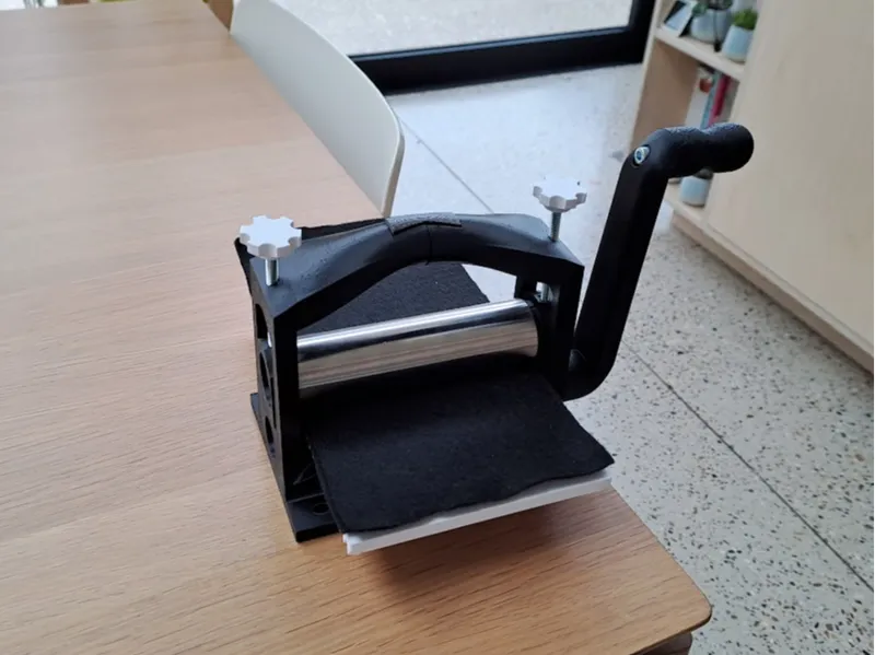 Open Press Project Postcard Printing Press