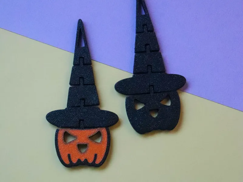 Calabaza con sombrero articulado