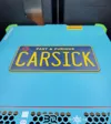 Carsick Magnetic Plate - 0.2mm layer, 2 walls, 10% infill