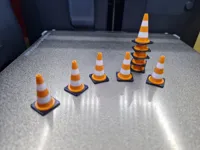 0.2mm layer, 2 walls, 15% infill, Z-Naht zufällig