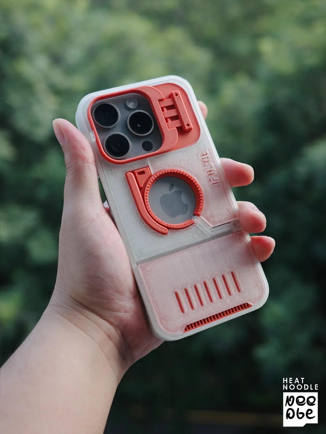 Miniatura 3 do modelo 3D 机能风 iPhone 15pro手机壳