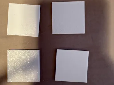 1.5" x 1.5" x 2mm and 1.5" x 1.5" x 1mm