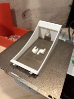 Spoolholder for 3D-printed IKEA Skådis board.