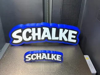 Schalke Schriftzug