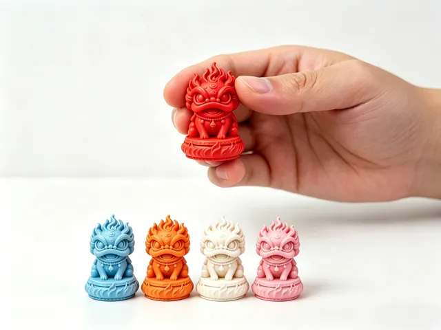 火神醒狮|掌心瑞兽|桌面摆件