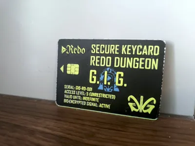 Dungeon Key Card
