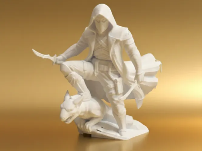 Dark Assassin - Free 3D Print Model - MakerWorld