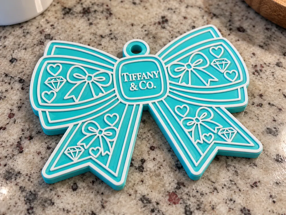 Tiffany and co bow - Free 3D Print Model - MakerWorld