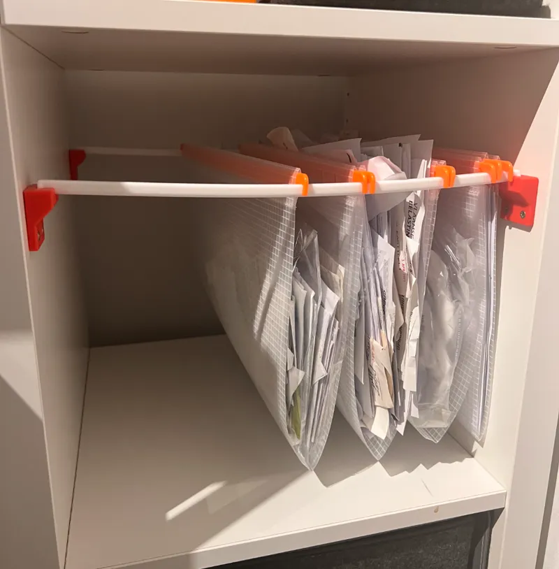 Ikea kallax hangmap holder