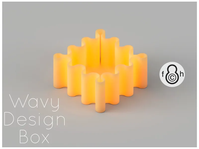 Wavy Design Box
