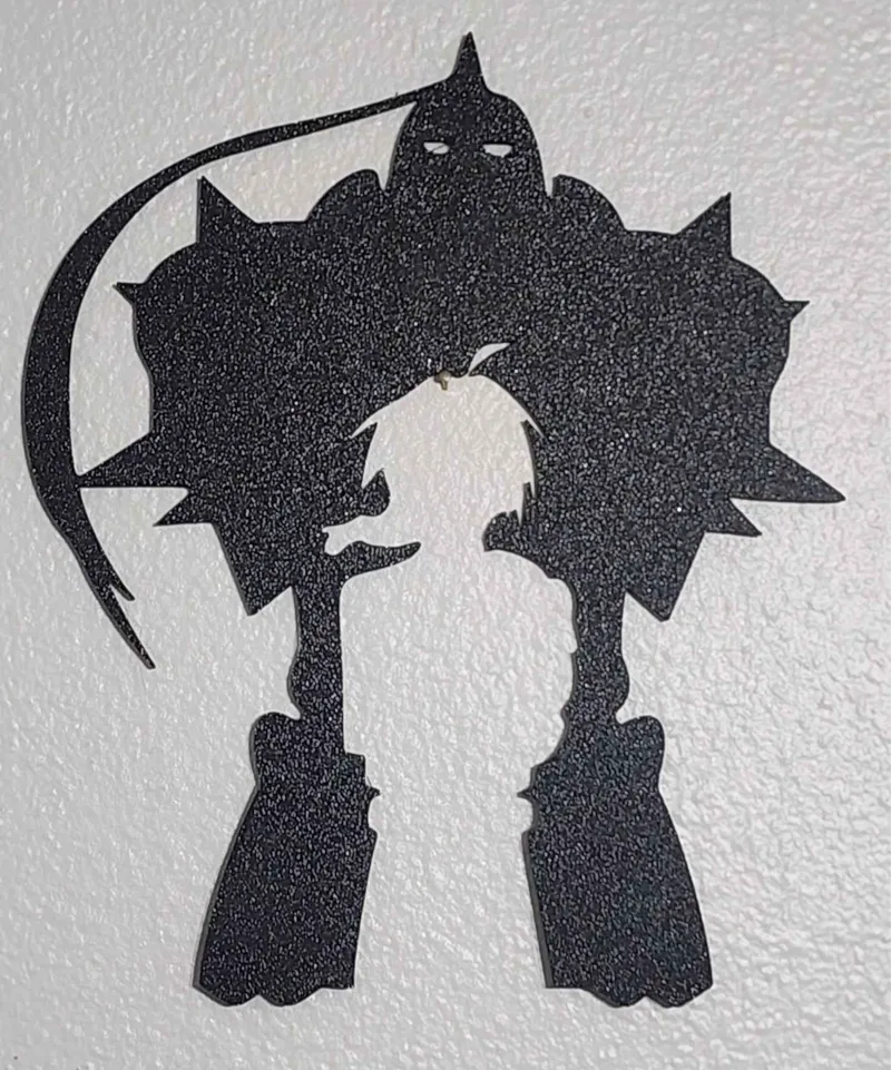 Full Metal Alchemist Alphones+Edward Wall Art