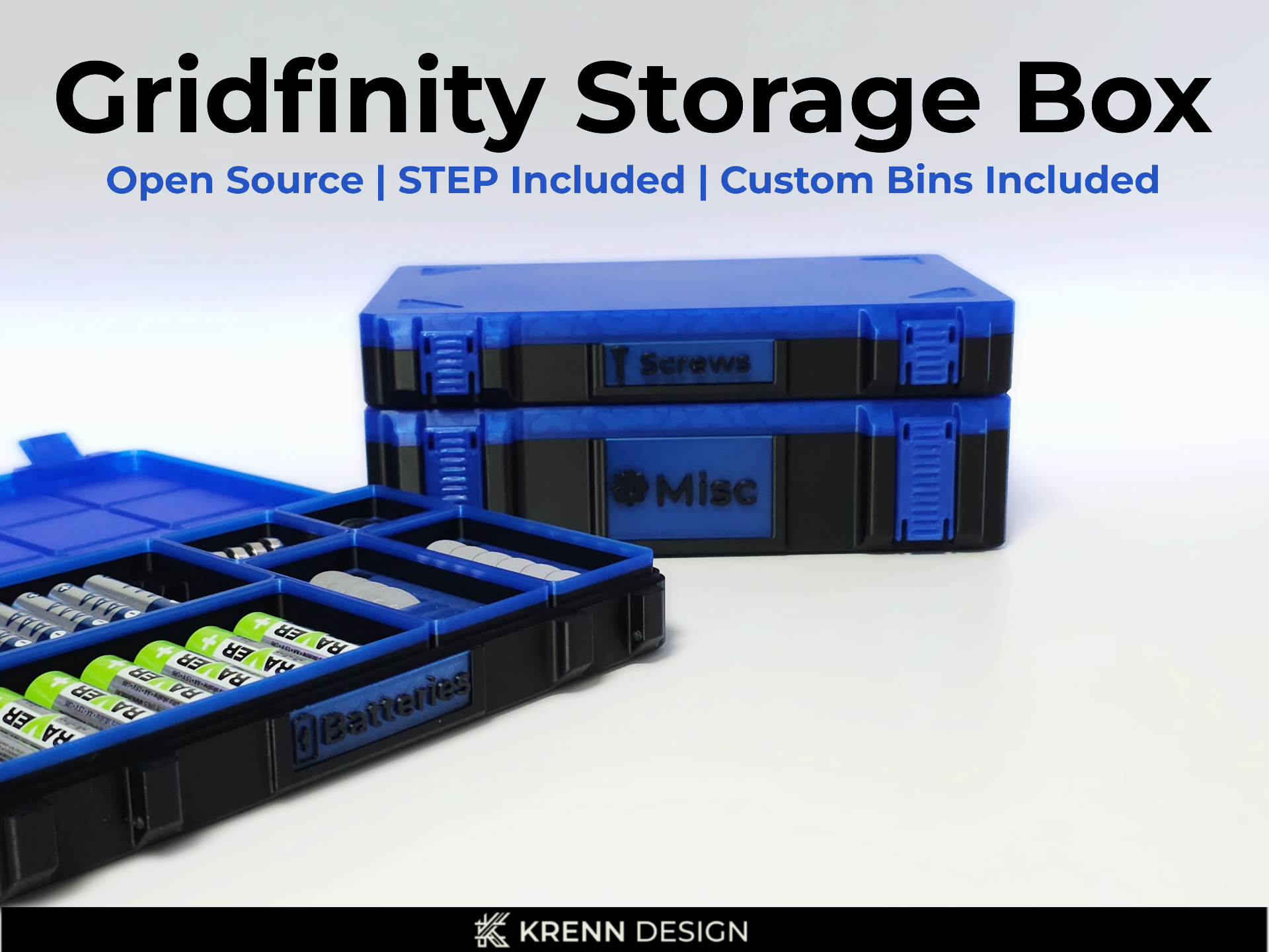 Gridfinity Storage Box | Open Source - 1