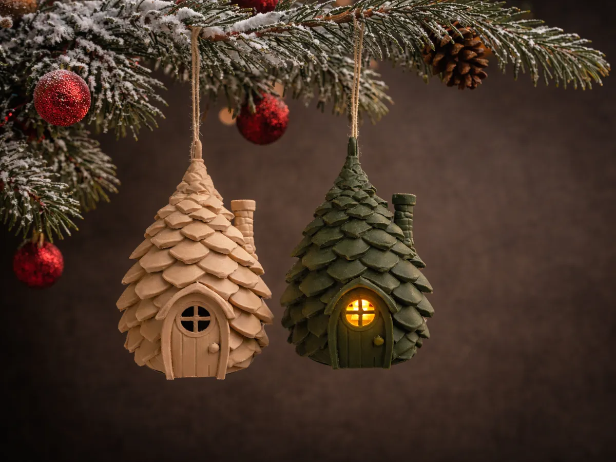 Dekoratives Tannenzapfen-Ornament, besonderes Design, Sammlerornament