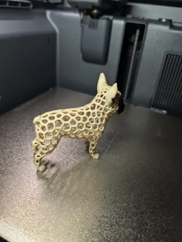 Figura decorativa: Voronoi Dog French Bulldog Figure — vista de referencia 4