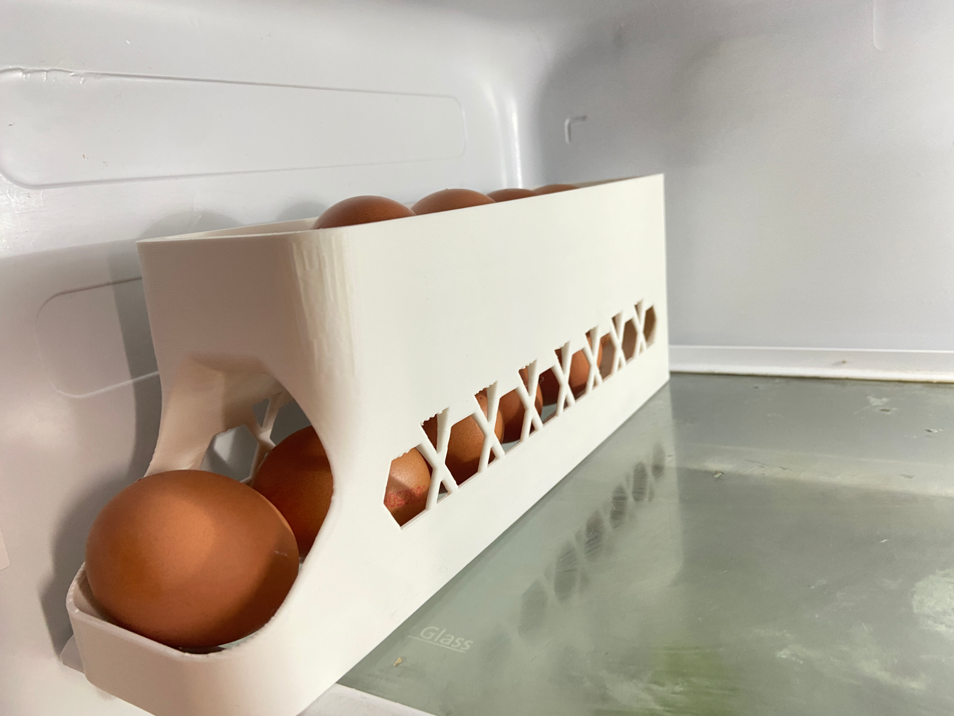 11-Egg Storage Box | 2-Tier Dispenser