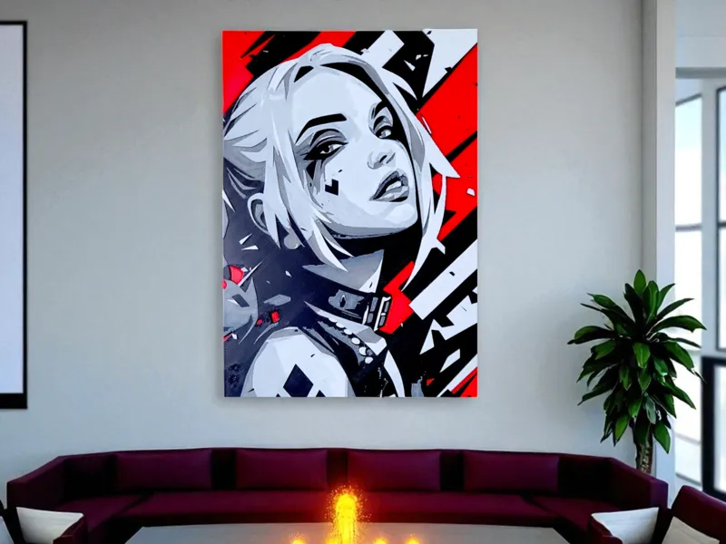 Hueforge Harley Quinn