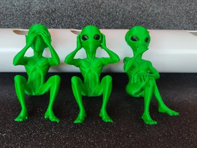 Aliens: I don't see, I don't hear, I don't speak.