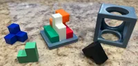Cube Soma avec support de rangement — photo 2