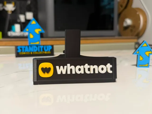 Whatnot Adjustable Card Stand Display