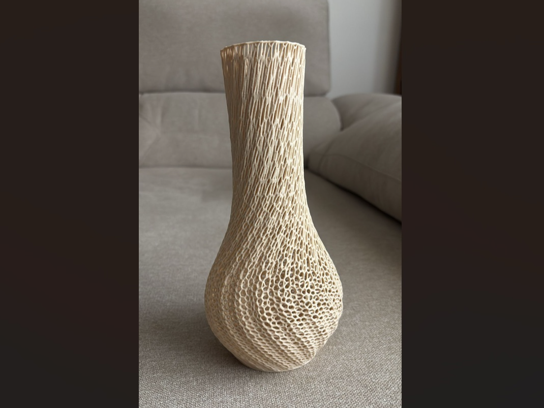 Jarron decoracion mallas - Vase decoration mesh