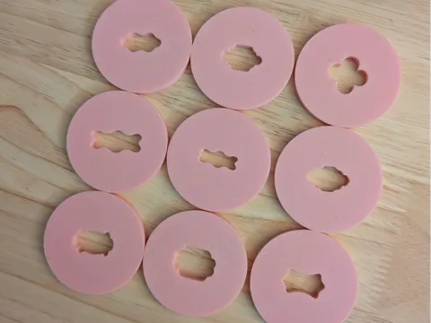 Modelo para impresión 3D: 2in Clay Extruder Dies for Handles — referencia de MakerWorld