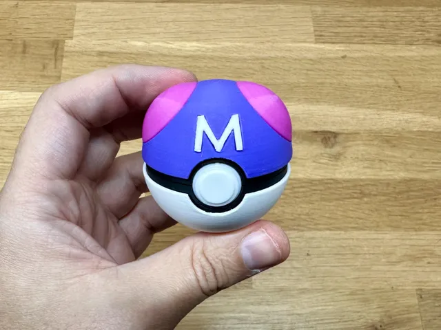 Mini Master Pokeball - Pokemon - Fully Functional