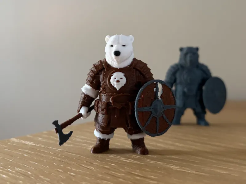BEARSERKER – Viking Bear Warrior AMS& One Color