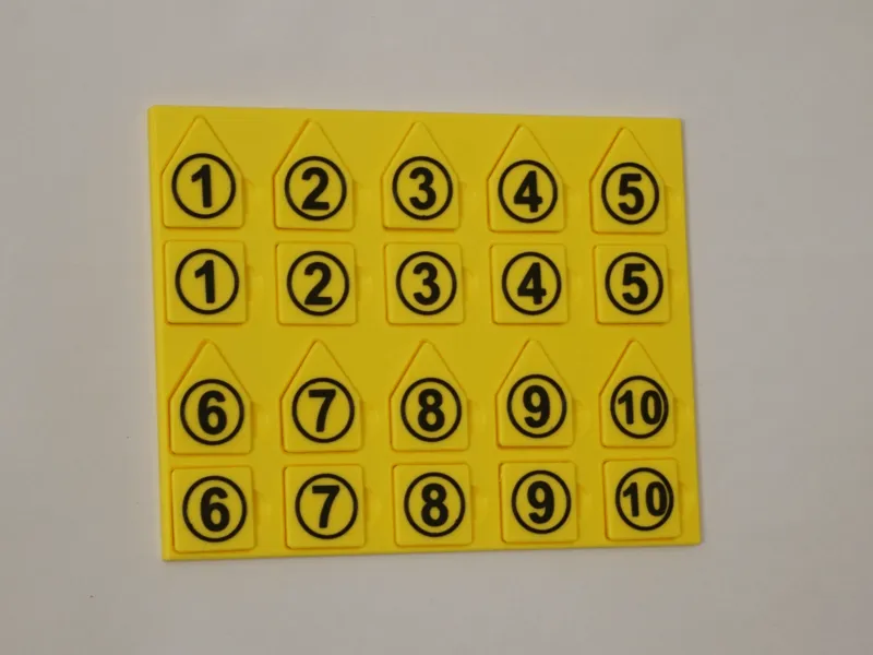 Lagekarten-Marker mit Aufbewahrung