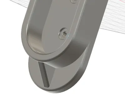 Bracket for clothesline rods