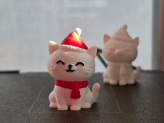 Christmas cute cat