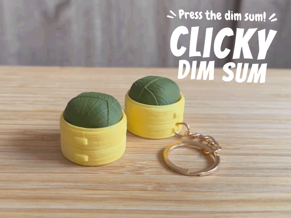 Clicky Dim Sum – Sticky Rice Chicken Fidget Toy